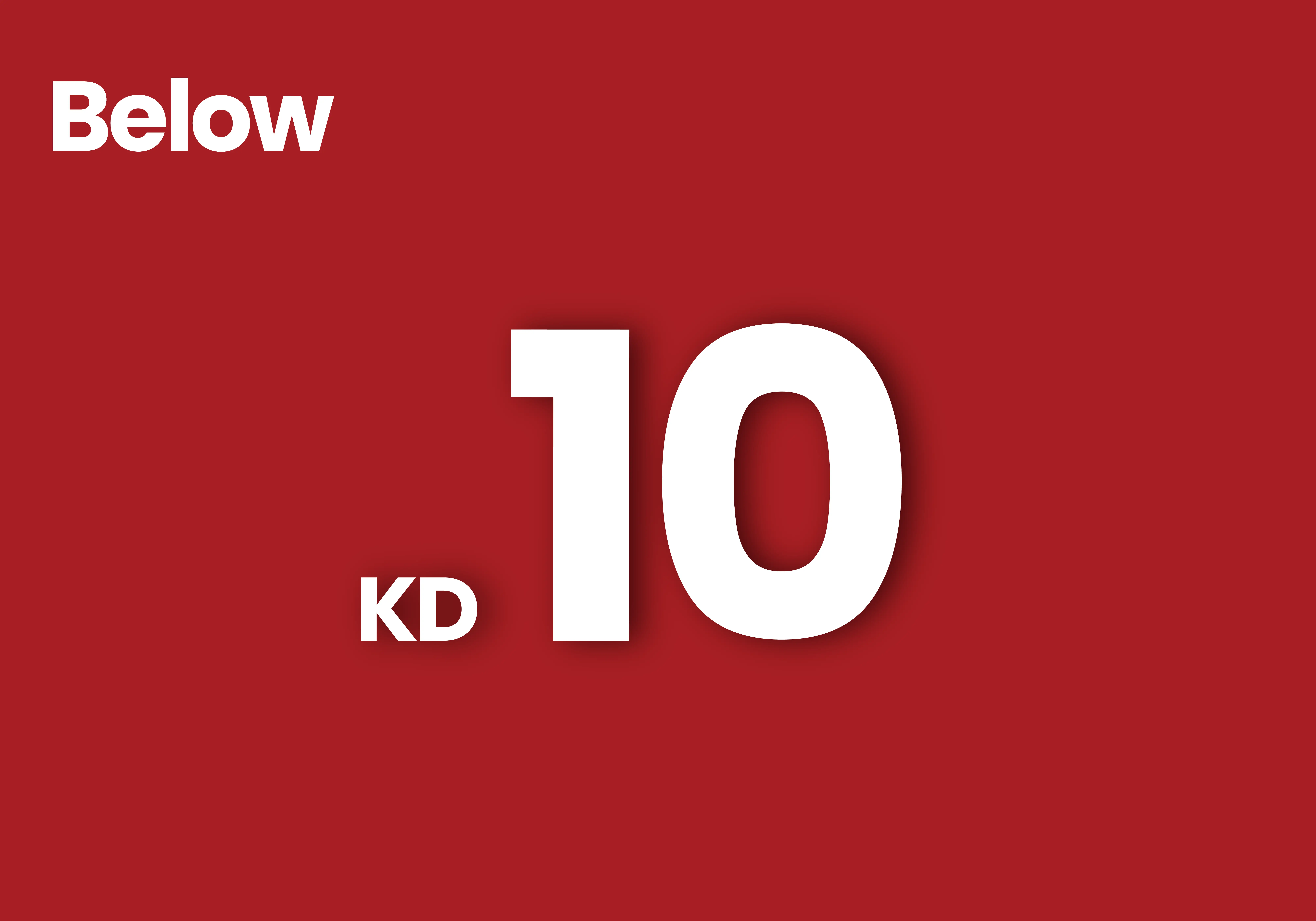 Below 5KD